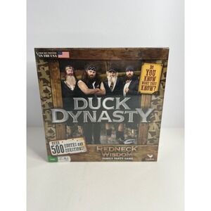 Duck Dynasty Redneck Wisdom Family Party Game New Sealed Cardinal A&E Trivia